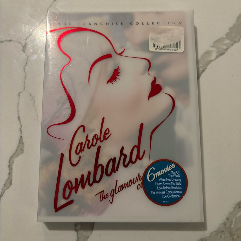 Carole Lombard The Glamour Collection DVD